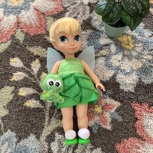 Disney Tinker Bell Animator Doll 16” 1st Edition Collection Croc Accessories